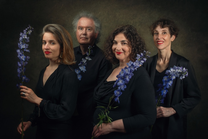 Hélène Duret, Bart Quartier, Barbara Wiernik, Sigrid Vandenbogaerde. Photo Olivier Charlet