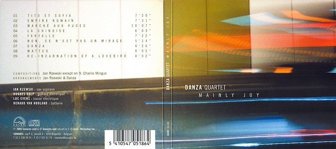 Danza Quartet : Mainly Joy