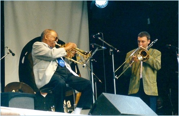Clark Terry & Phil Abraham (Brosella Jazz Festival, 12 juillet 1998)
