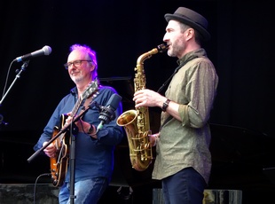 Stéphane Mercier & Peter Hertmans (Brussels Jazz Weekend, 27 mai 1998)