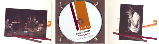 Robin Verheyen : Painting Space (digipack intérieur)