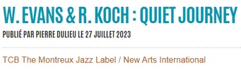 Lien vers la chronique sur JazzMania