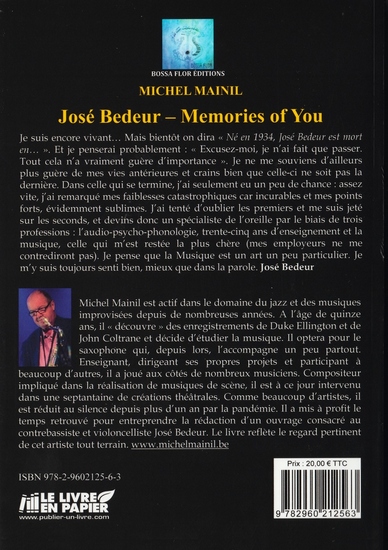 Michel Mainil : José Bedeur, Memories Of You