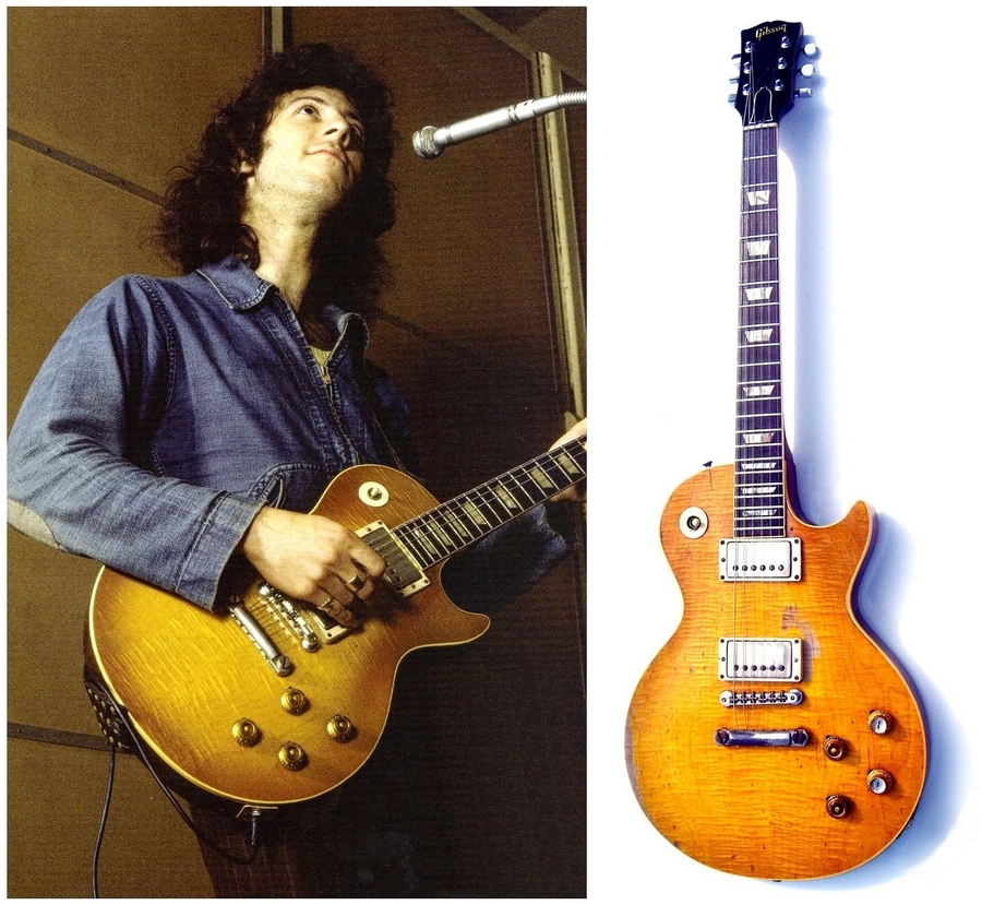 Peter Green et sa Gibson Les Paul 1959