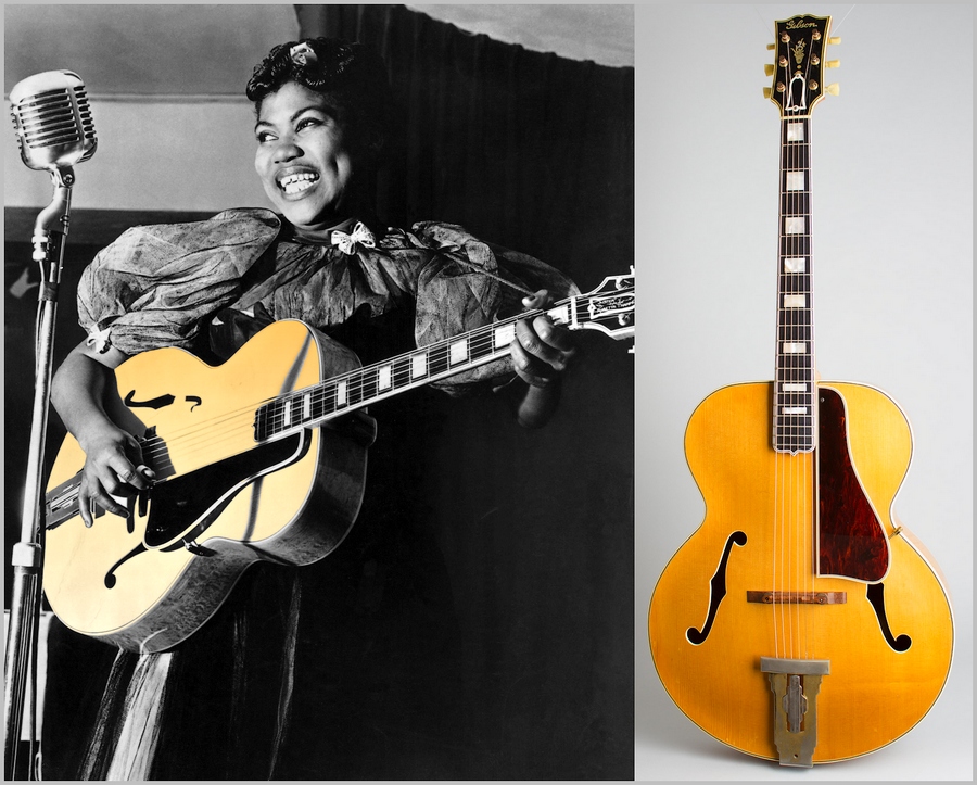 Sister Rosetta Tharpe et sa Gibson L-5